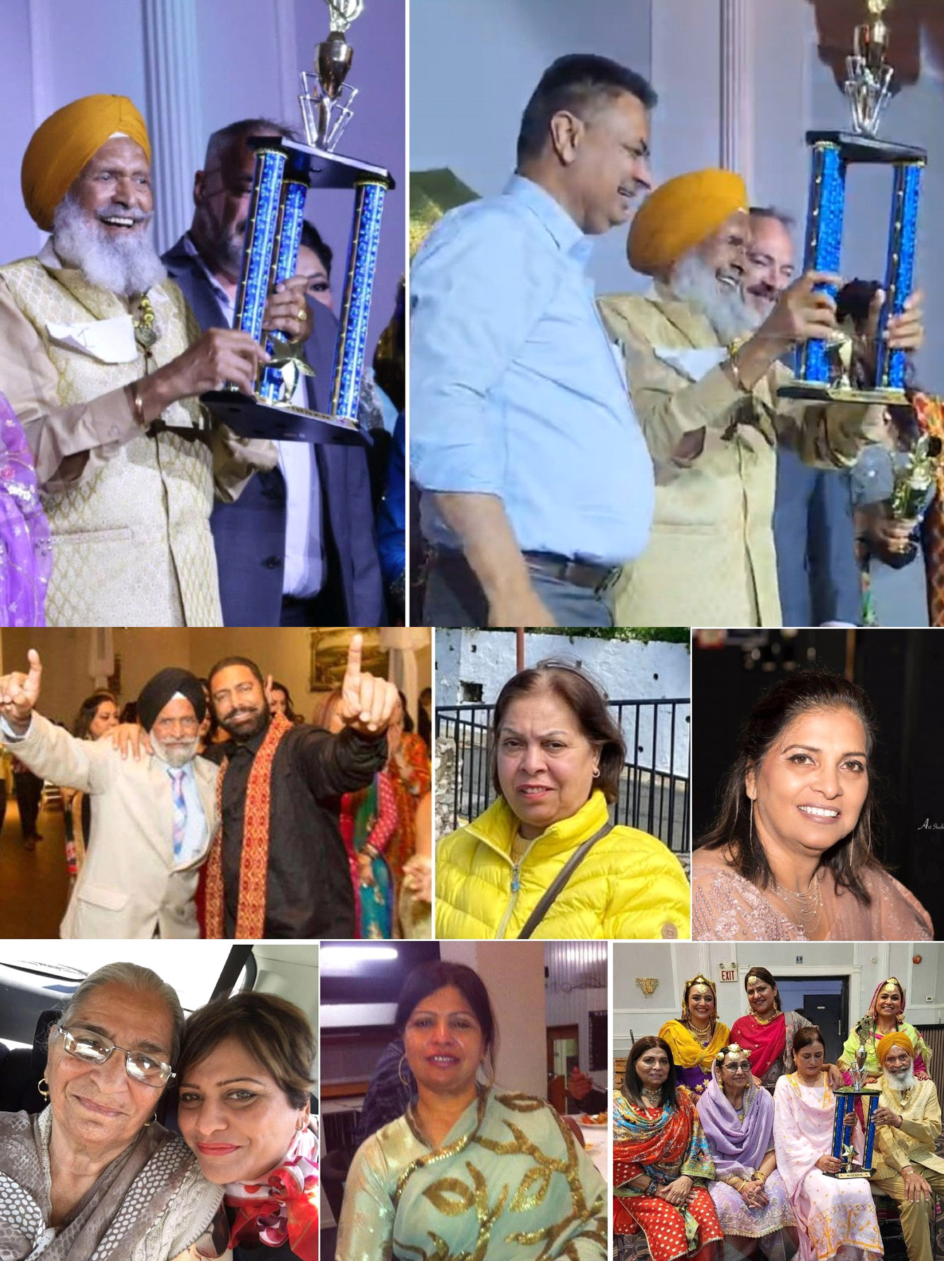 Garhshankar's Baldev Singh leads in the international Best Bapu competition held in Toronto